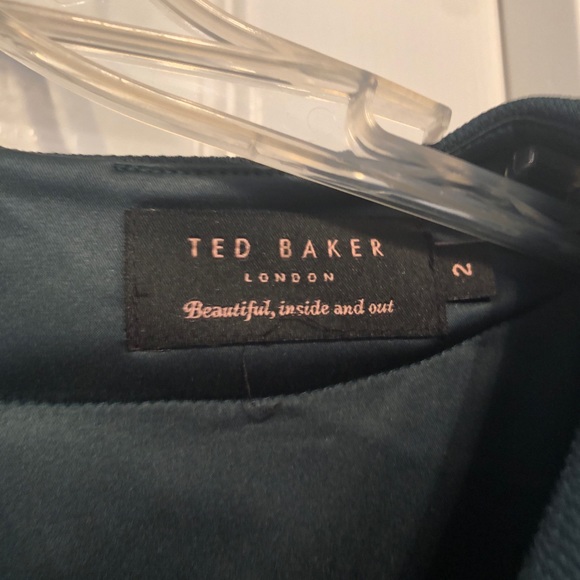 Ted Baker Romper- Forest Green.  Size 2 - Picture 4 of 8